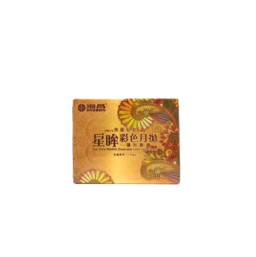 海昌｜孔雀系列monthly (1PCS)｜孔雀黑