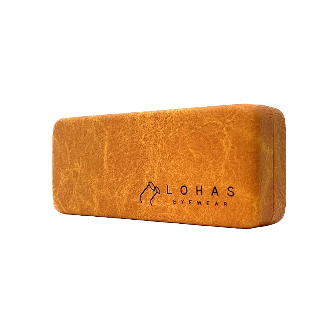 川流眼鏡盒-漢撒棕