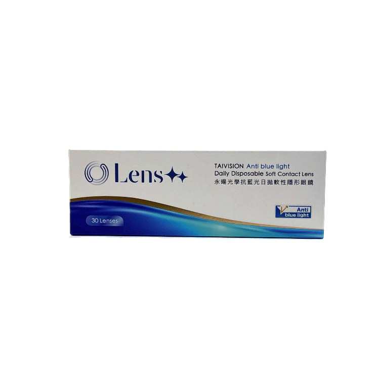 LENS++｜抗藍光透明日拋(30PCS)