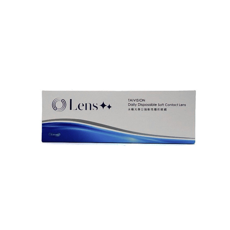 LENS++｜日拋型水藍軟式(10PCS)