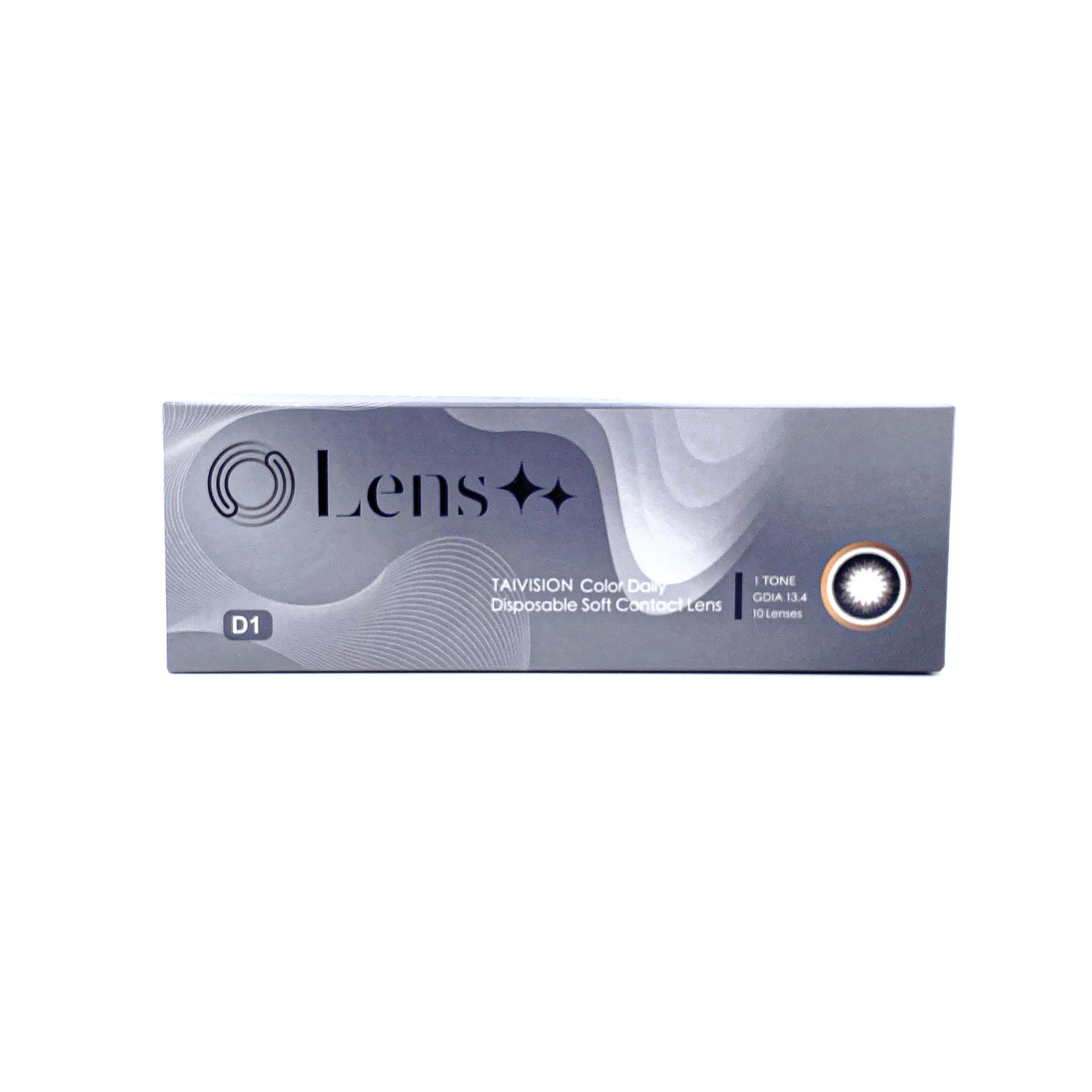 LENS++｜彩色日拋軟式(10PCS)｜星環黑