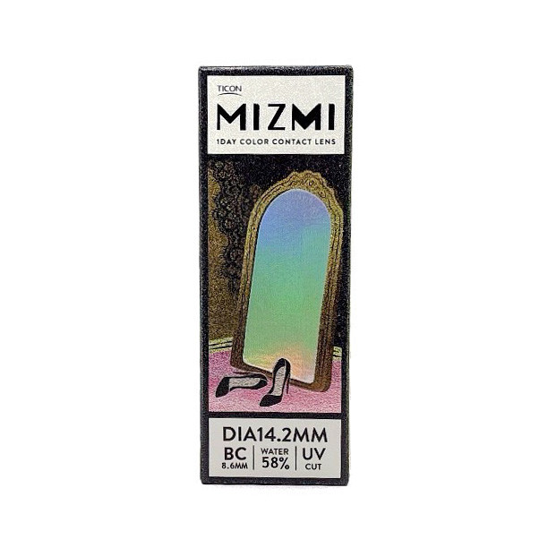 MIZMI｜抗藍光彩色日拋(10PCS)｜紅色高跟鞋