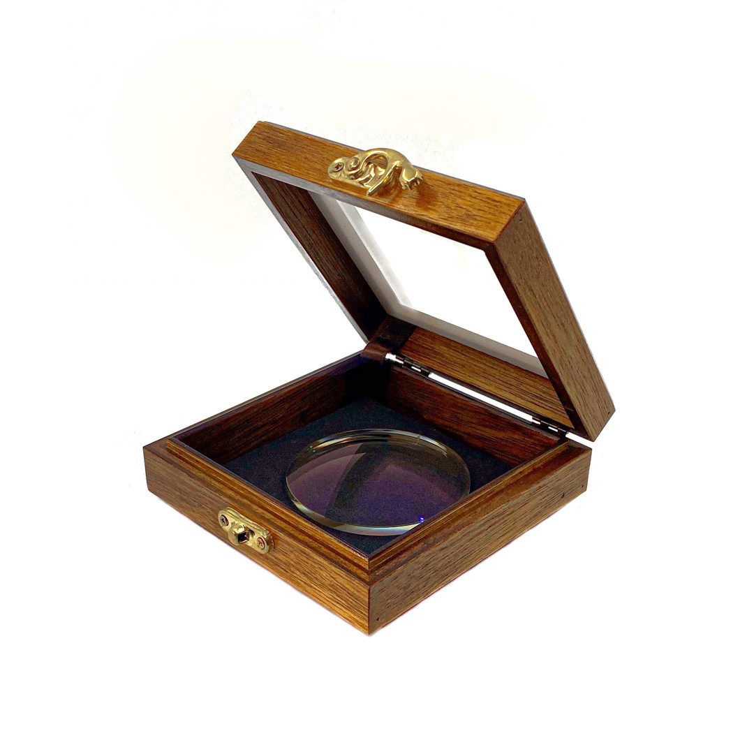 收藏紀念鏡片｜木盒
