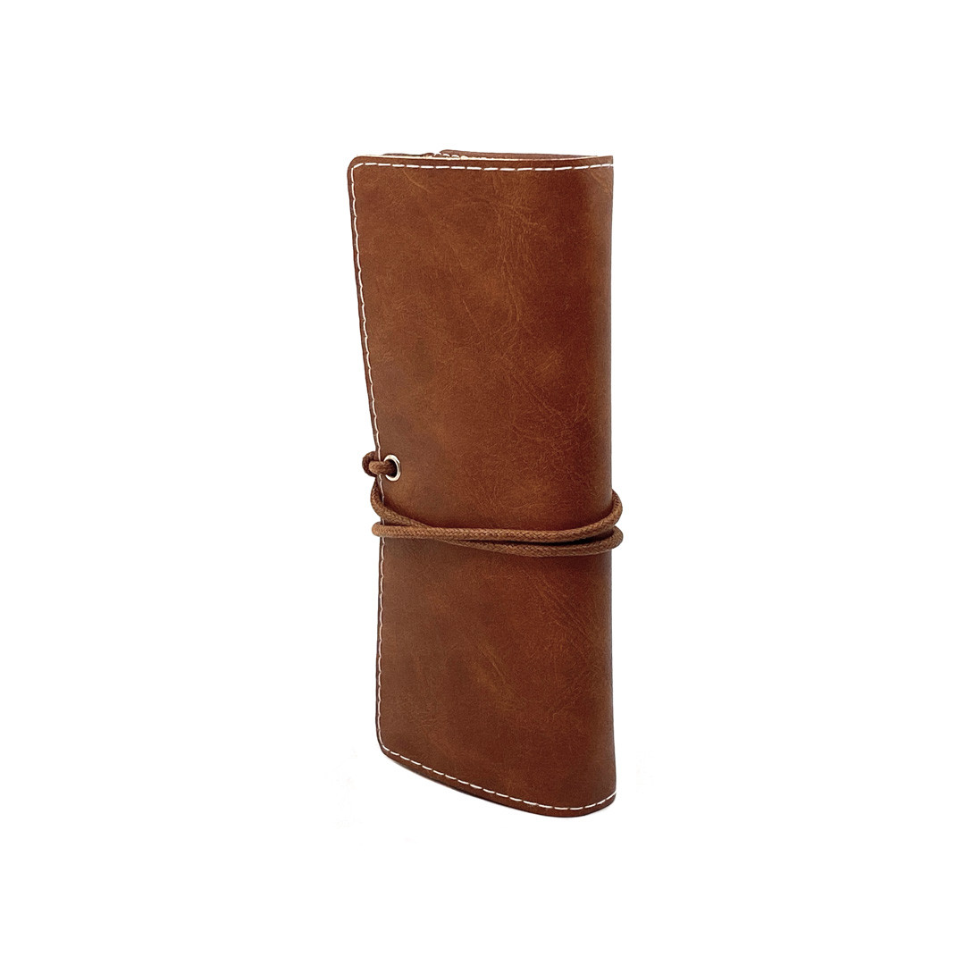 雷刻小物｜皮革綁帶眼鏡包