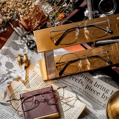 時祤｜圓框眼鏡