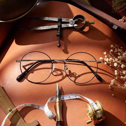 時祤｜圓框眼鏡